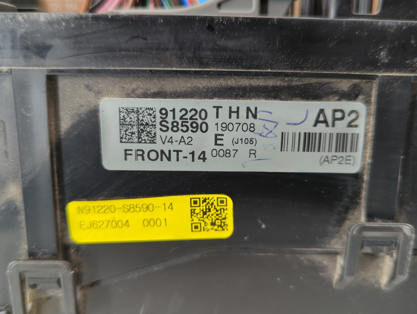 2020-2022 Hyundai Palisade Fusebox Fuse Box Panel Relay Module P/N:N91220-S8590-14 91220 THN Fits Fits 2020 2021 2022 OEM Us