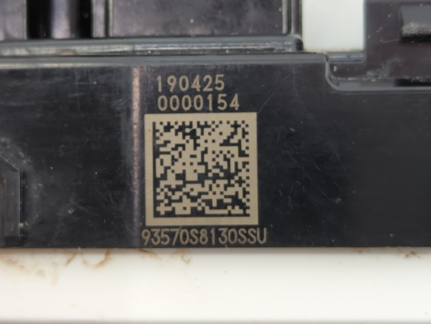 2020 Hyundai Palisade Master Power Window Switch Replacement Driver Side Left P/N:93570S8130SSU 190425 Fits OEM Used Auto Pa