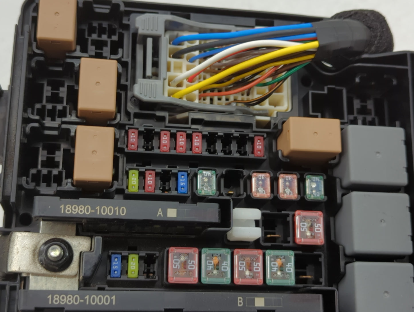 2020-2022 Hyundai Palisade Fusebox Fuse Box Panel Relay Module P/N:EJ524005 N91220-S8270-14 Fits Fits 2020 2021 2022 OEM Use