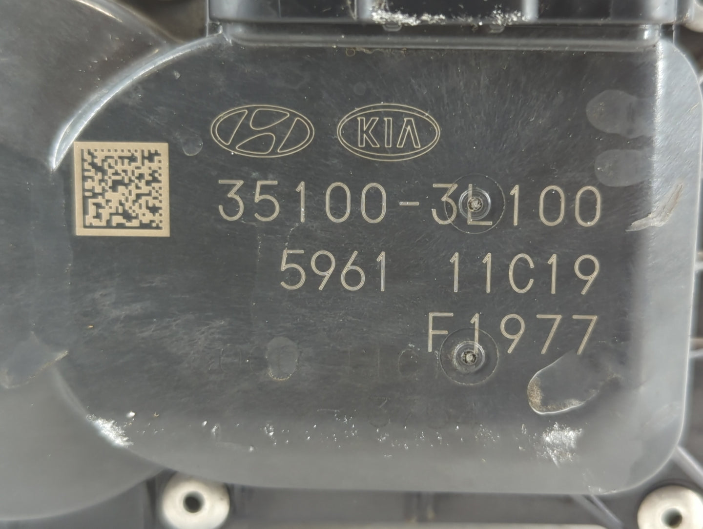 2020-2022 Hyundai Palisade Throttle Body P/N:35100-3L100 Fits Fits 2017 2018 2019 2020 2021 2022 OEM Used Auto Parts - Oemus