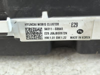 2020-2022 Hyundai Palisade Instrument Cluster Speedometer Gauges P/N:94011-S8640 Fits Fits 2020 2021 2022 OEM Used Auto Part