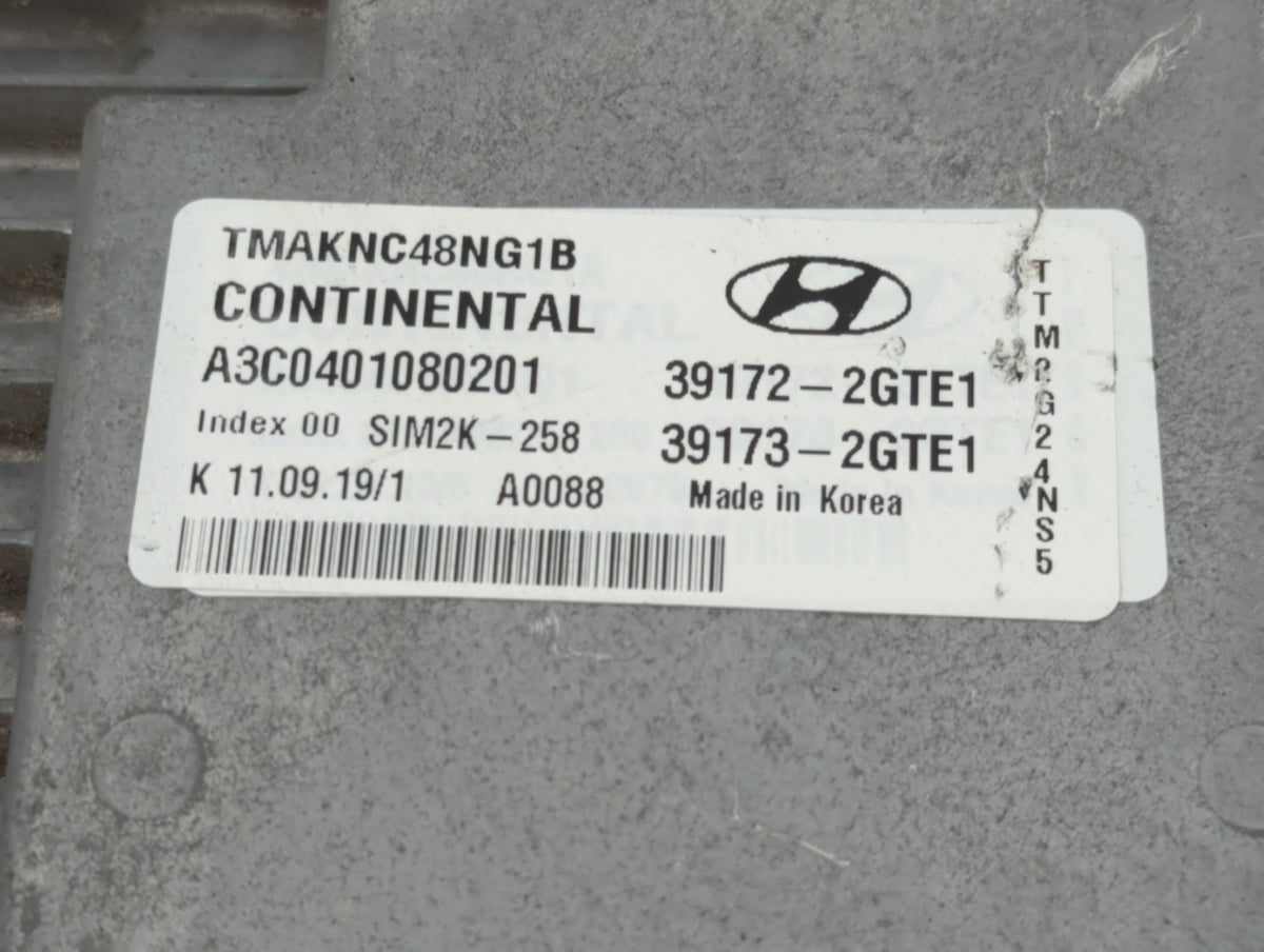 2020 Hyundai Santa Fe PCM Engine Control Computer ECU ECM PCU OEM P/N:39173-2GTE1 39172-2GTE1 OEM Used Auto Parts - Oemuseda
