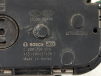 2019-2020 Hyundai Santa Fe Throttle Body P/N:0 280 750 616 35100-2G610 Fits Fits 2015 2016 2017 2018 2019 2020 2021 OEM Used