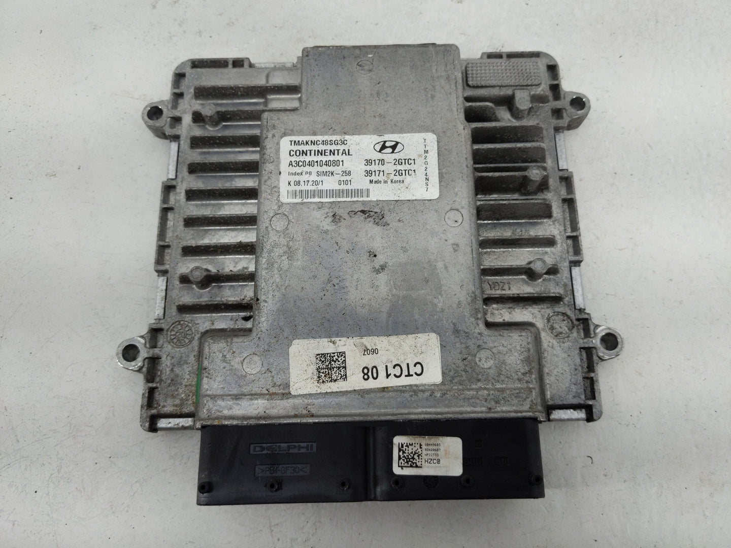 2020 Hyundai Santa Fe PCM Engine Control Computer ECU ECM PCU OEM P/N:39173-2GTE1 39172-2GTE1 Fits OEM Used Auto Parts - Oem