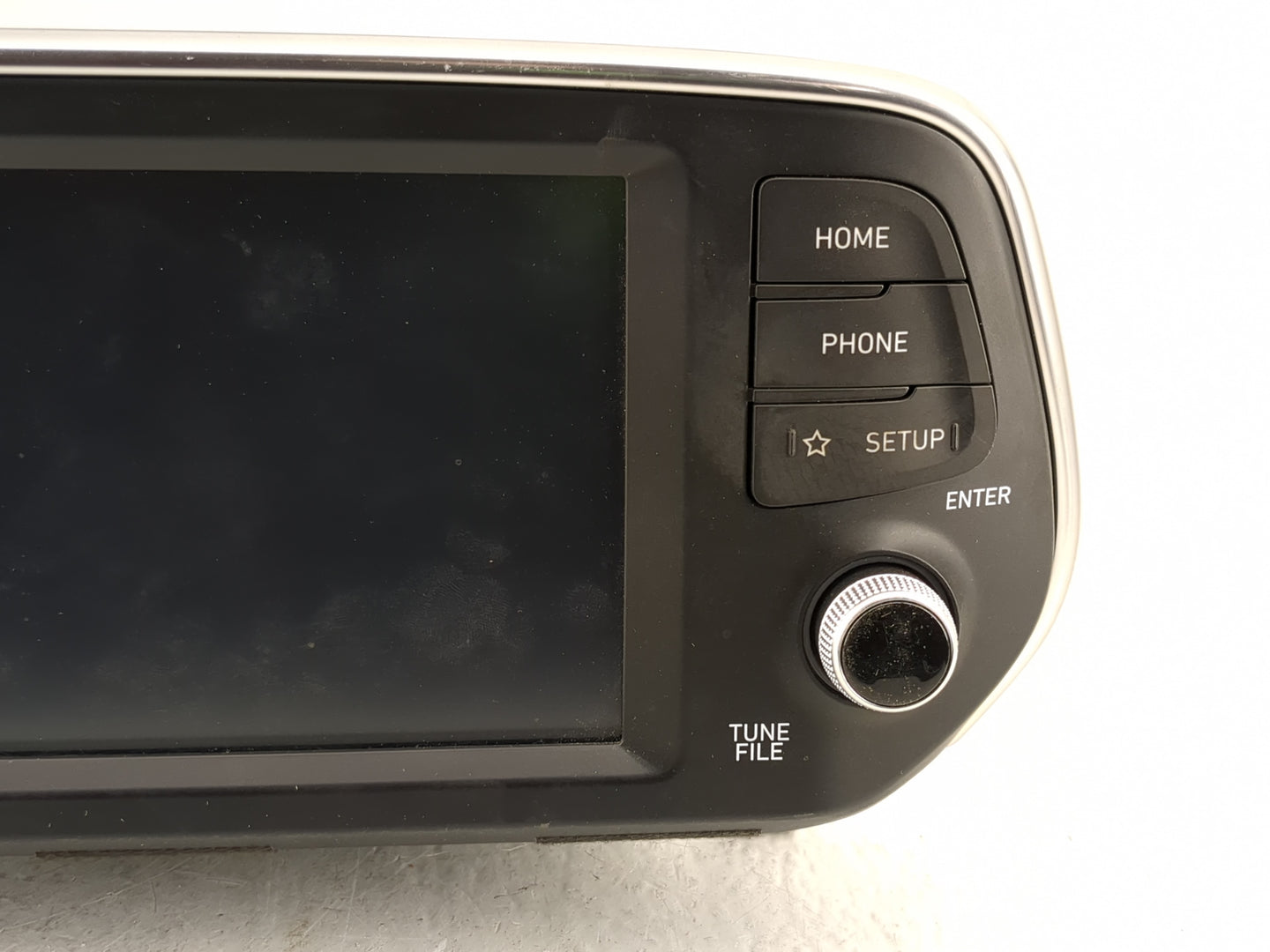 2019-2020 Hyundai Santa Fe Radio AM FM Cd Player Receiver Replacement P/N:96160-S2320VCS Fits Fits 2019 2020 OEM Used Auto P