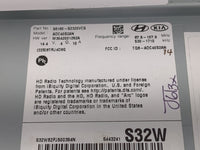 2019-2020 Hyundai Santa Fe Radio AM FM Cd Player Receiver Replacement P/N:96160-S2320VCS Fits Fits 2019 2020 OEM Used Auto P
