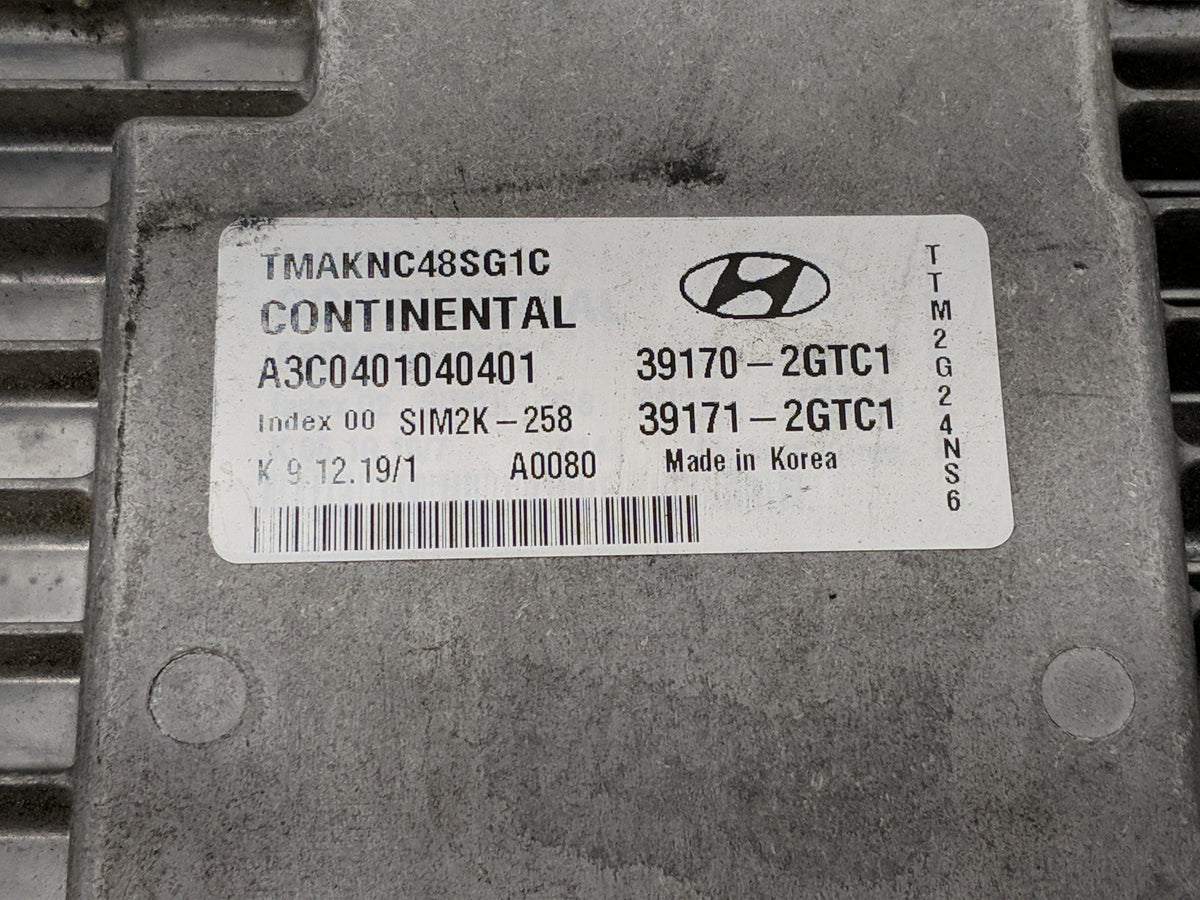 2020 Hyundai Santa Fe PCM Engine Control Computer ECU ECM PCU OEM P/N:39171-2GTC1 39170-2GTC1 OEM Used Auto Parts - Oemuseda