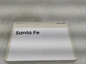 2020 Hyundai Santa Fe Owners Manual Book Guide P/N:LS2U-EUOOH OEM Used Auto Parts - Oemusedautoparts1.com