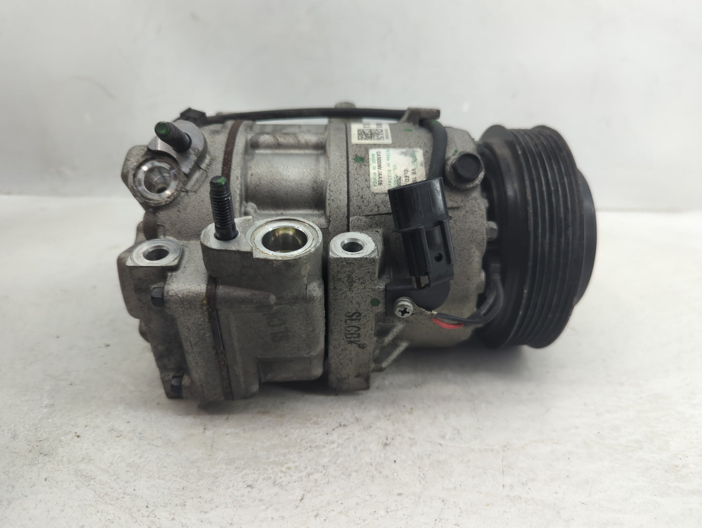2019-2020 Hyundai Santa Fe Air Conditioning A/c Ac Compressor Oem - Oemusedautoparts1.com