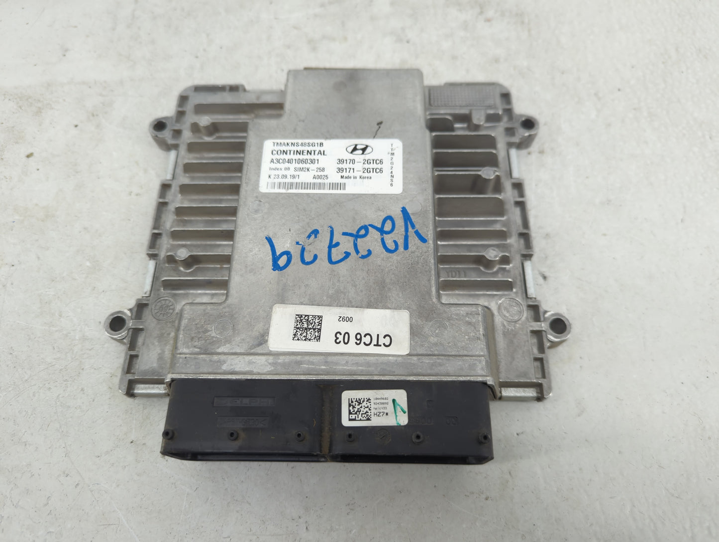 2020 Hyundai Santa Fe PCM Engine Control Computer ECU ECM PCU OEM P/N:39171-2GTC6 39170-2GTC6 Fits OEM Used Auto Parts - Oem