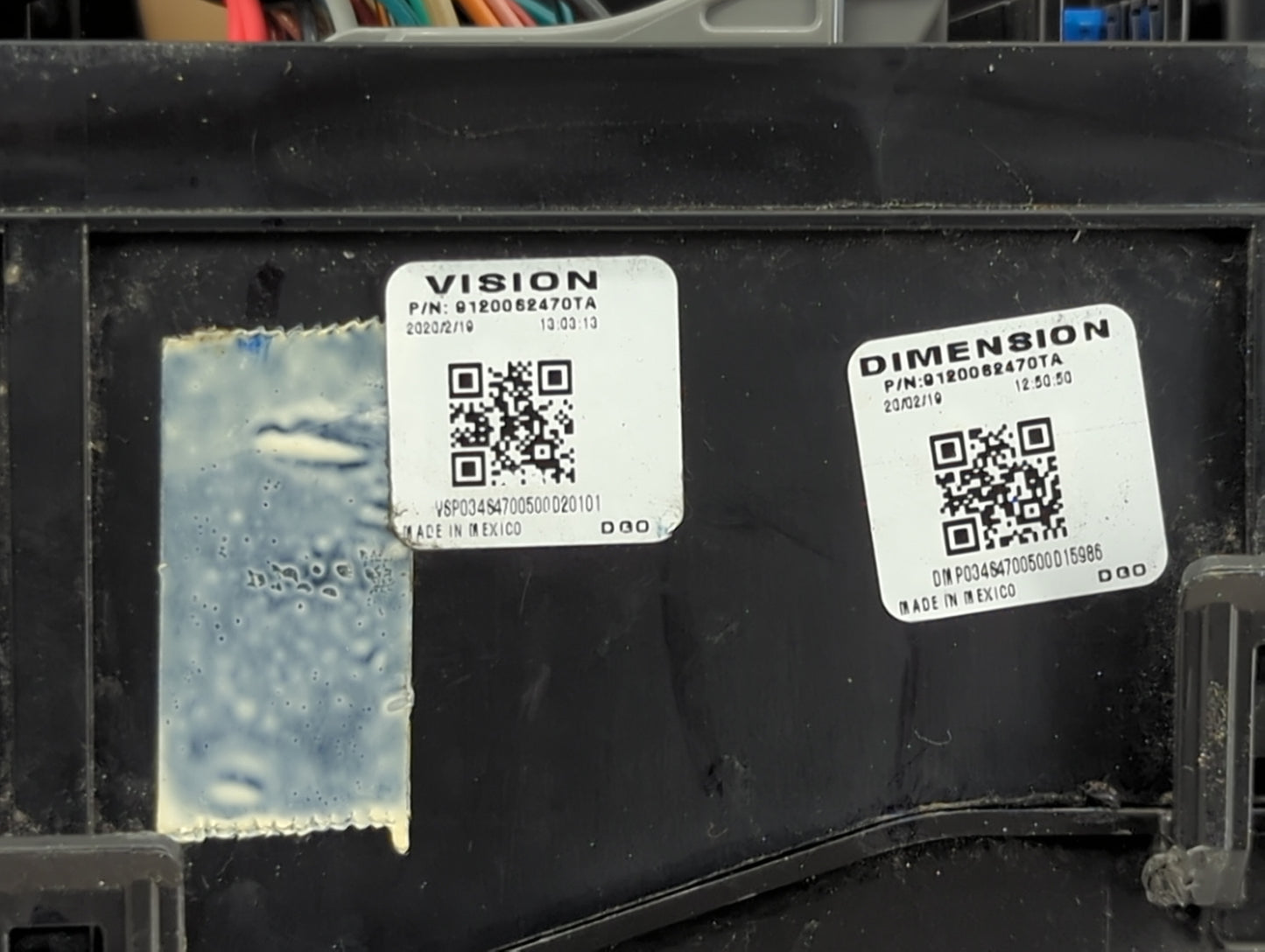 2019-2020 Hyundai Santa Fe Fusebox Fuse Box Panel Relay Module P/N:9120062470TA Fits Fits 2019 2020 OEM Used Auto Parts - Oe