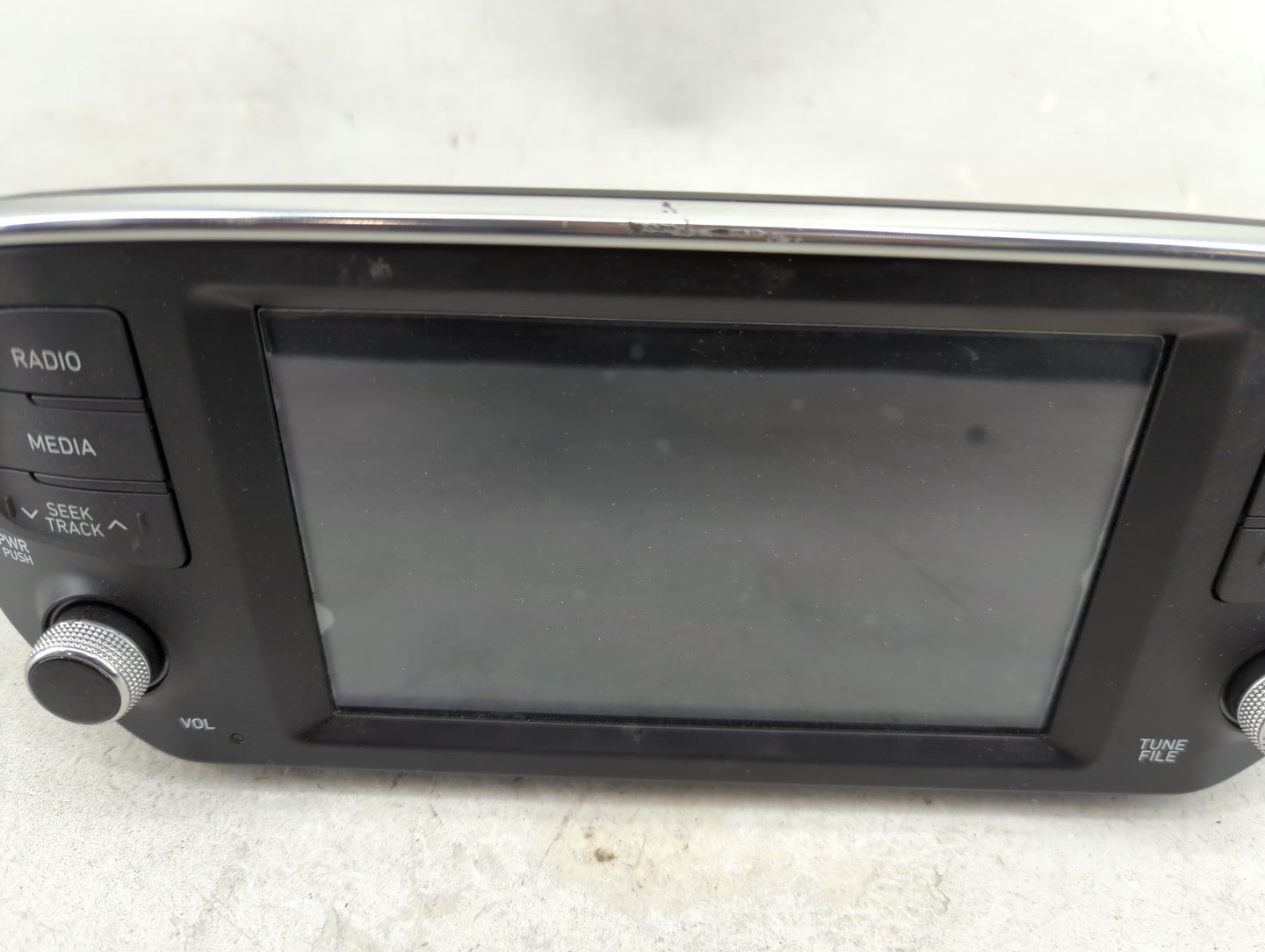 2019-2020 Hyundai Santa Fe Radio AM FM Cd Player Receiver Replacement P/N:96160-S2320VCS ADC40S2AN Fits Fits 2019 2020 OEM U