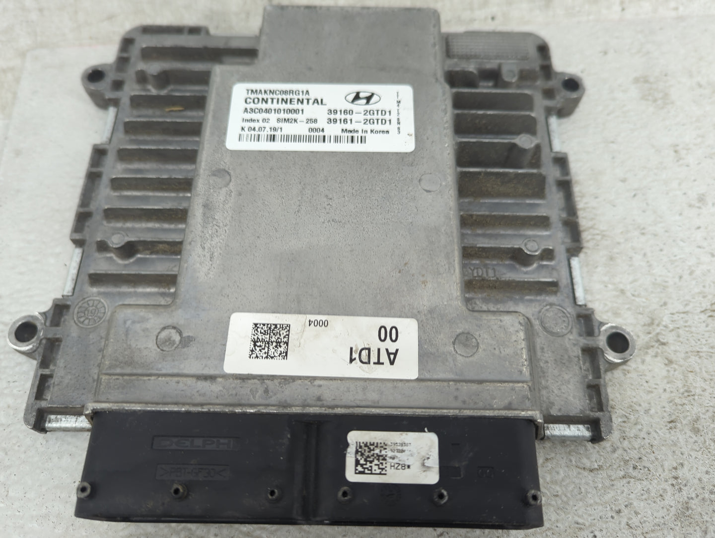 2020 Hyundai Santa Fe PCM Engine Control Computer ECU ECM PCU OEM P/N:39161-2GTD1 39160-2GTD1 Fits OEM Used Auto Parts - Oem