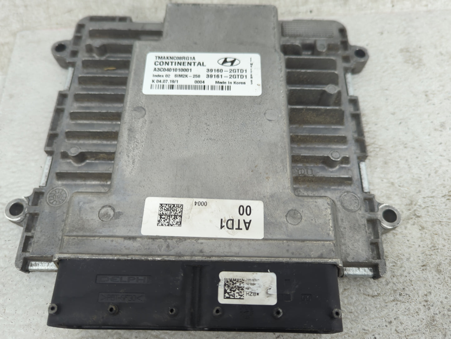 2020 Hyundai Santa Fe PCM Engine Control Computer ECU ECM PCU OEM P/N:39161-2GTD1 39160-2GTD1 Fits OEM Used Auto Parts - Oem