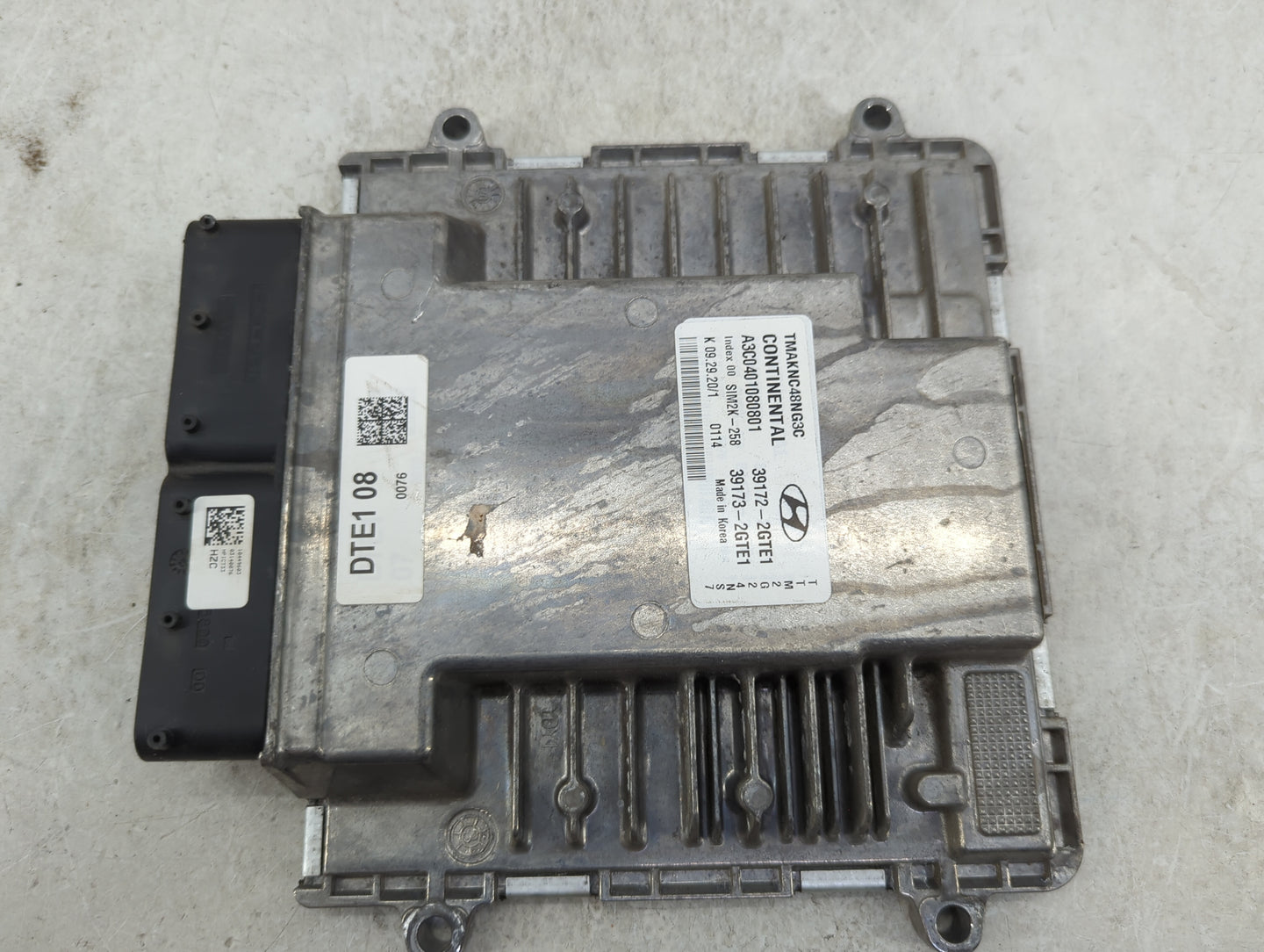 2020 Hyundai Santa Fe PCM Engine Control Computer ECU ECM PCU OEM P/N:A3C0401080801 39172-2GTE1, 39173-2GTE1, TMAKNC48NG3C F