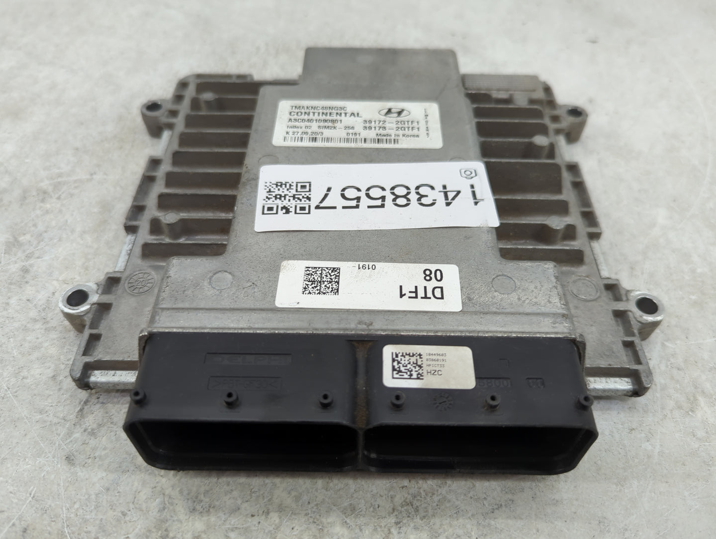 2019-2020 Hyundai Santa Fe PCM Engine Control Computer ECU ECM PCU OEM P/N:39172-2GTF1 39173-2GTF1 Fits Fits 2019 2020 OEM U