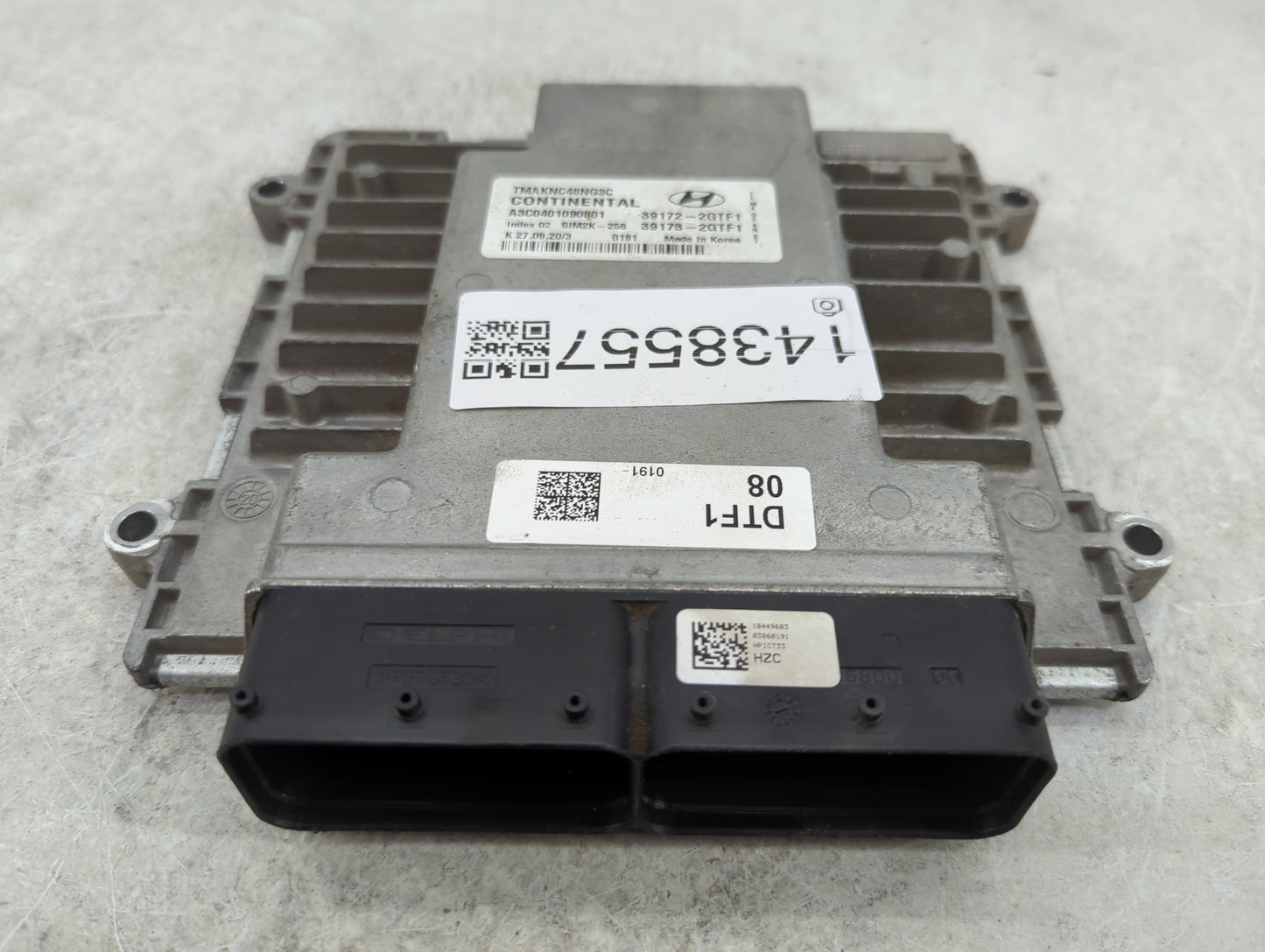 2019-2020 Hyundai Santa Fe PCM Engine Control Computer ECU ECM PCU OEM P/N:39172-2GTF1 39173-2GTF1 Fits Fits 2019 2020 OEM U