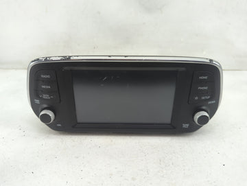 2019-2020 Hyundai Santa Fe Radio AM FM Cd Player Receiver Replacement P/N:96160-S2320VCS Fits Fits 2019 2020 OEM Used Auto P