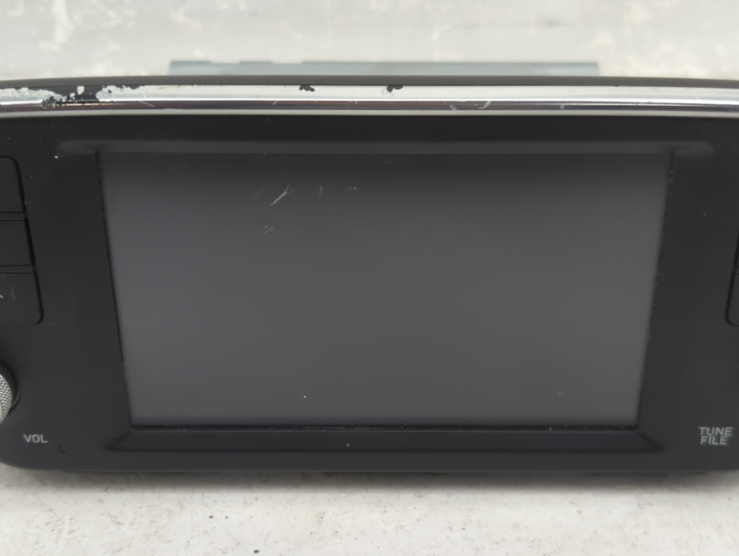 2019-2020 Hyundai Santa Fe Radio AM FM Cd Player Receiver Replacement P/N:96160-S2320VCS Fits Fits 2019 2020 OEM Used Auto P