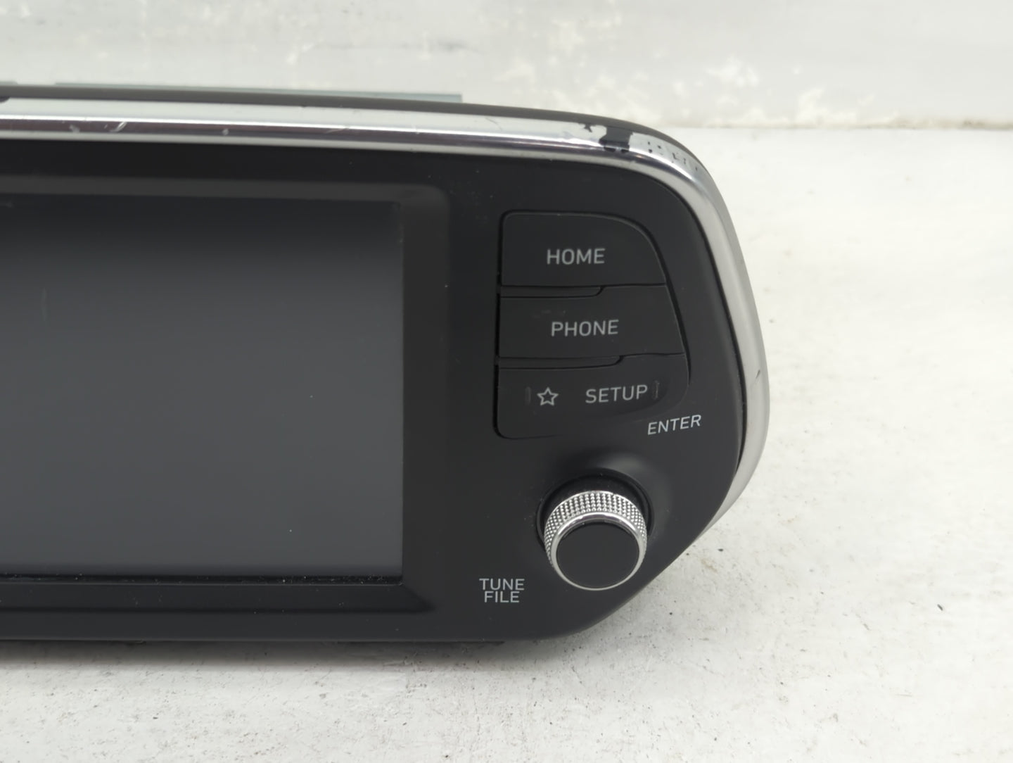 2019-2020 Hyundai Santa Fe Radio AM FM Cd Player Receiver Replacement P/N:96160-S2320VCS Fits Fits 2019 2020 OEM Used Auto P