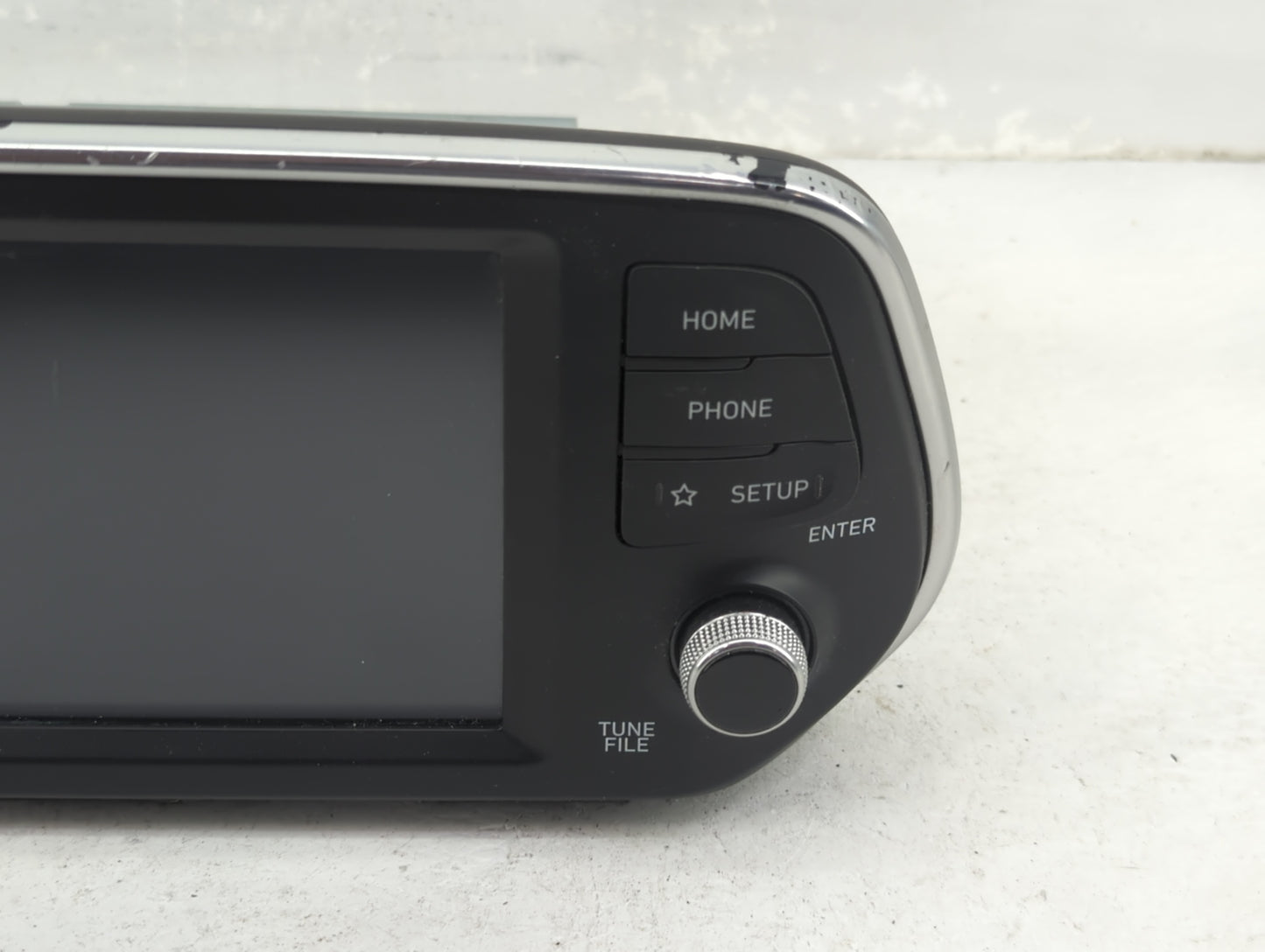 2019-2020 Hyundai Santa Fe Radio AM FM Cd Player Receiver Replacement P/N:96160-S2320VCS Fits Fits 2019 2020 OEM Used Auto P