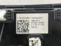 2020 Hyundai Santa Fe Climate Control Module Temperature AC/Heater Replacement P/N:97250-S2AA1 Fits OEM Used Auto Parts - Oe