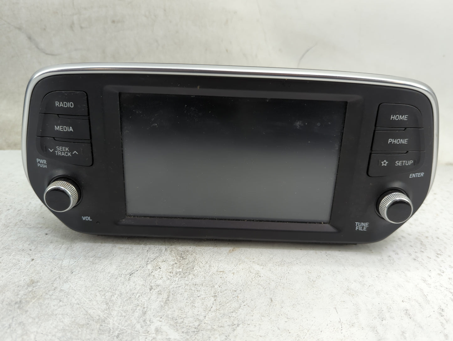 2019-2020 Hyundai Santa Fe Radio AM FM Cd Player Receiver Replacement P/N:96160-S2300VCS ADB40S2AN Fits Fits 2019 2020 OEM U