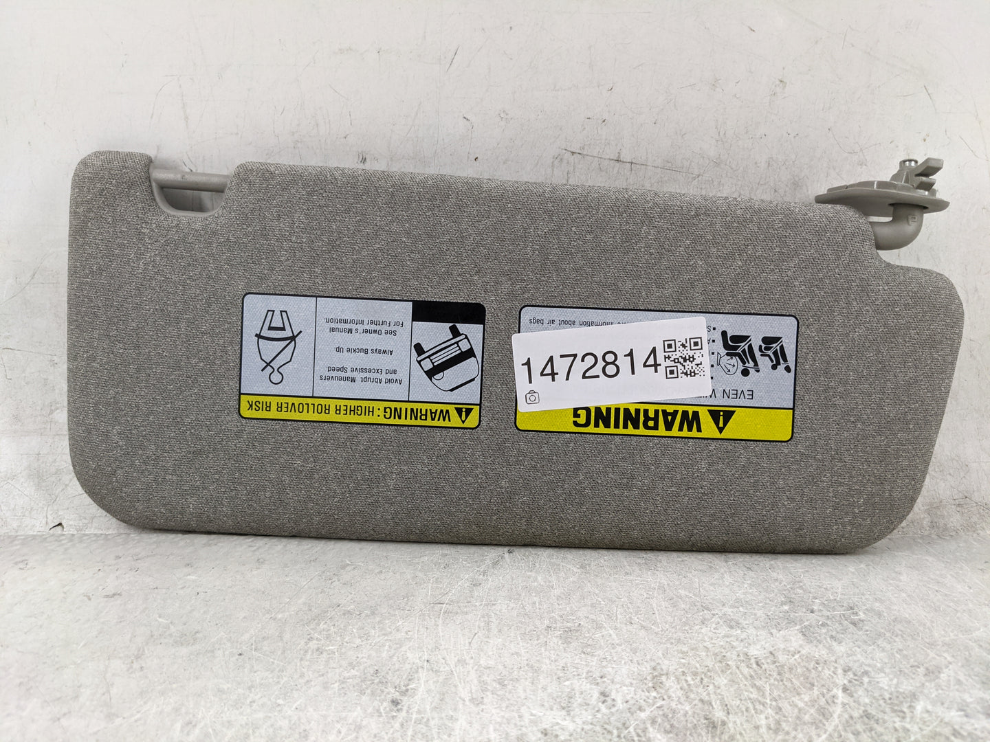 2019-2021 Hyundai Santa Fe Sun Visor Shade Replacement Driver Left Mirror Fits Fits 2019 2020 2021 OEM Used Auto Parts - Oem