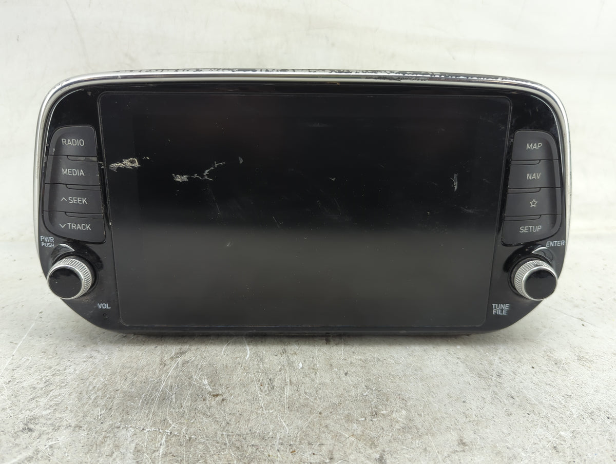 2020 Hyundai Santa Fe Radio AM FM Cd Player Receiver Replacement P/N:96560-S2303UAY ATC40S2AN, M3042001252A Fits OEM Used Au