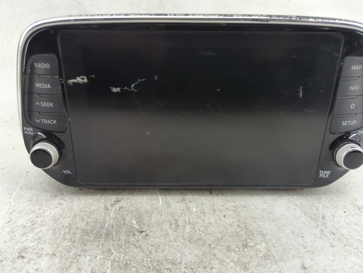 2020 Hyundai Santa Fe Radio AM FM Cd Player Receiver Replacement P/N:96560-S2303UAY ATC40S2AN, M3042001252A Fits OEM Used Au