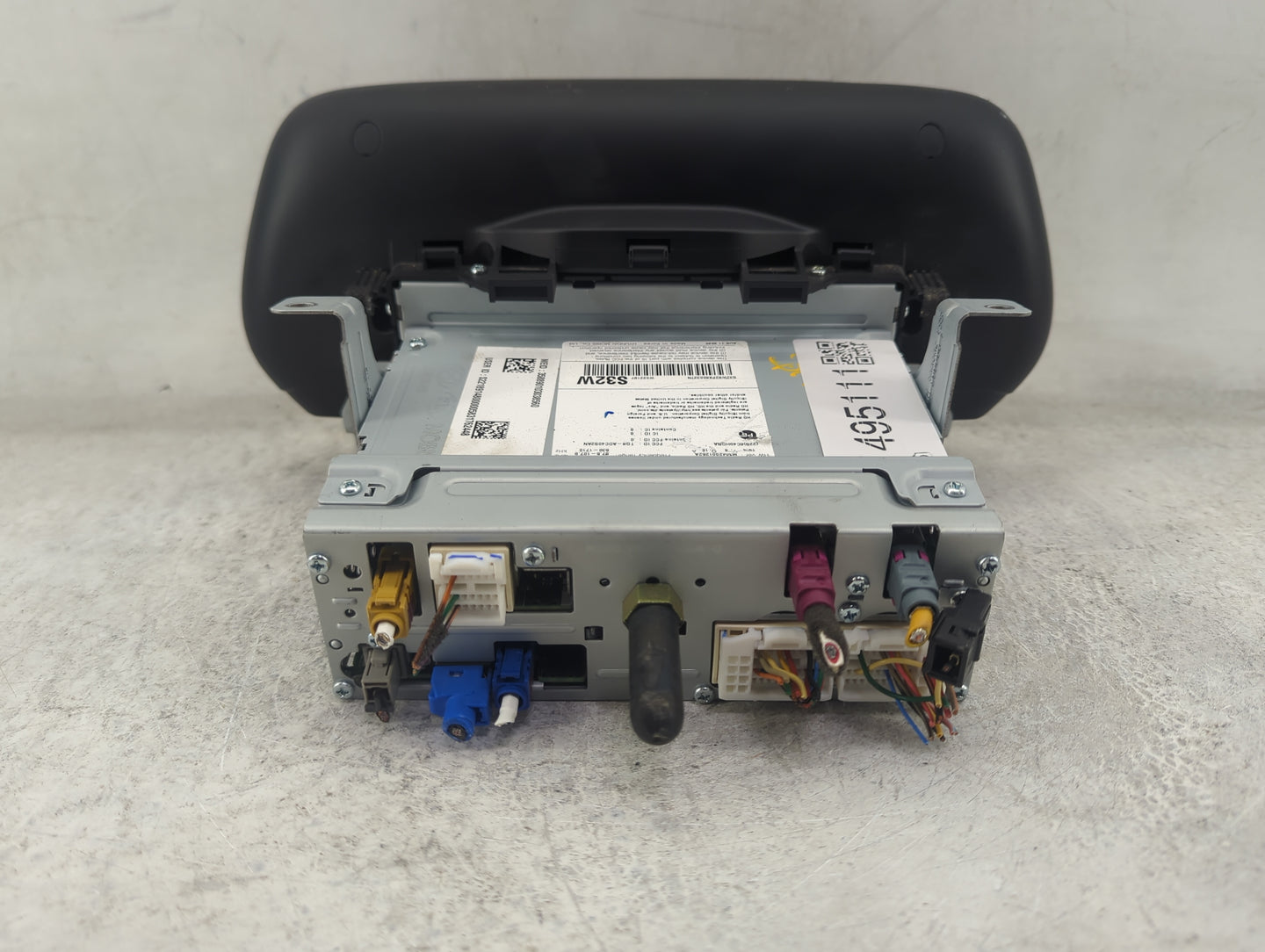 2019-2020 Hyundai Santa Fe Radio AM FM Cd Player Receiver Replacement P/N:96160-S2320VCS ADC40S2AN, TQ8-ADC40S Fits Fits 201