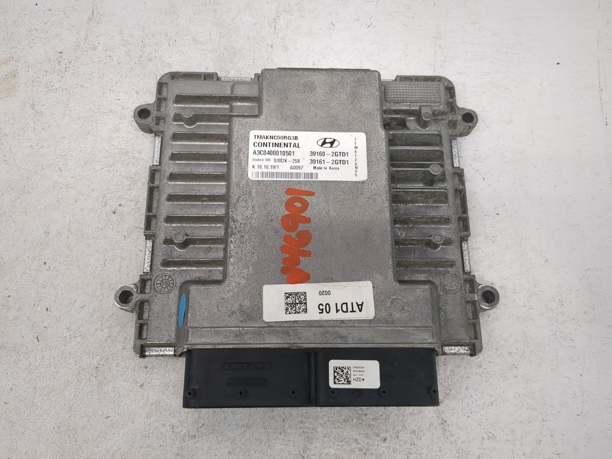 2020 Hyundai Santa Fe PCM Engine Control Computer ECU ECM PCU OEM P/N:39160-2GTD1 39161-2GTD1, TMAKNC08RG3B, A3C0400010501 F