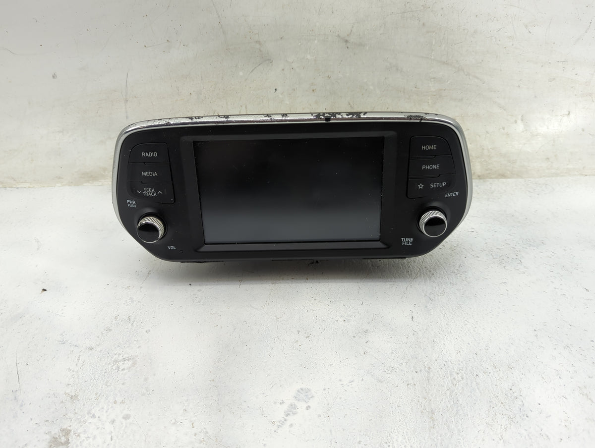 2019-2020 Hyundai Santa Fe Radio AM FM Cd Player Receiver Replacement P/N:96160-S2000VCS ADB10S2AN Fits Fits 2019 2020 OEM U