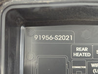 2020 Hyundai Santa Fe Fusebox Fuse Box Panel Relay Module P/N:91956-S2021 Fits OEM Used Auto Parts - Oemusedautoparts1.com
