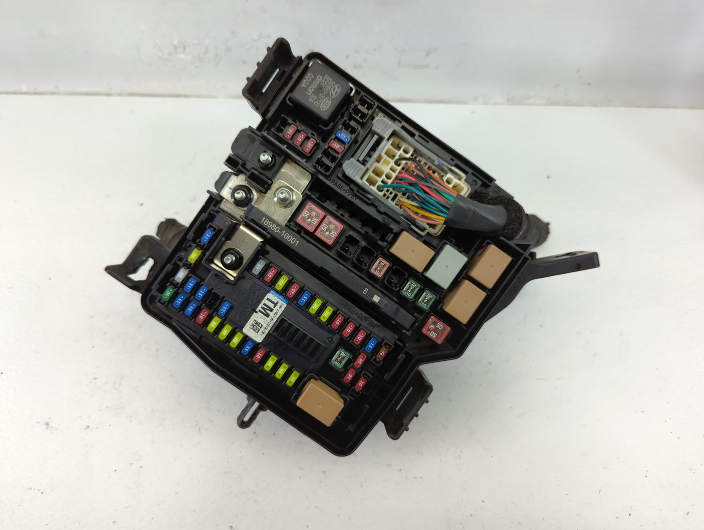 2019-2020 Hyundai Santa Fe Fusebox Fuse Box Panel Relay Module P/N:91956-S2021 Fits Fits 2019 2020 OEM Used Auto Parts - Oem