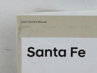2020 Hyundai Santa Fe Owners Manual Book Guide P/N:LS2U-EU04G OEM Used Auto Parts - Oemusedautoparts1.com