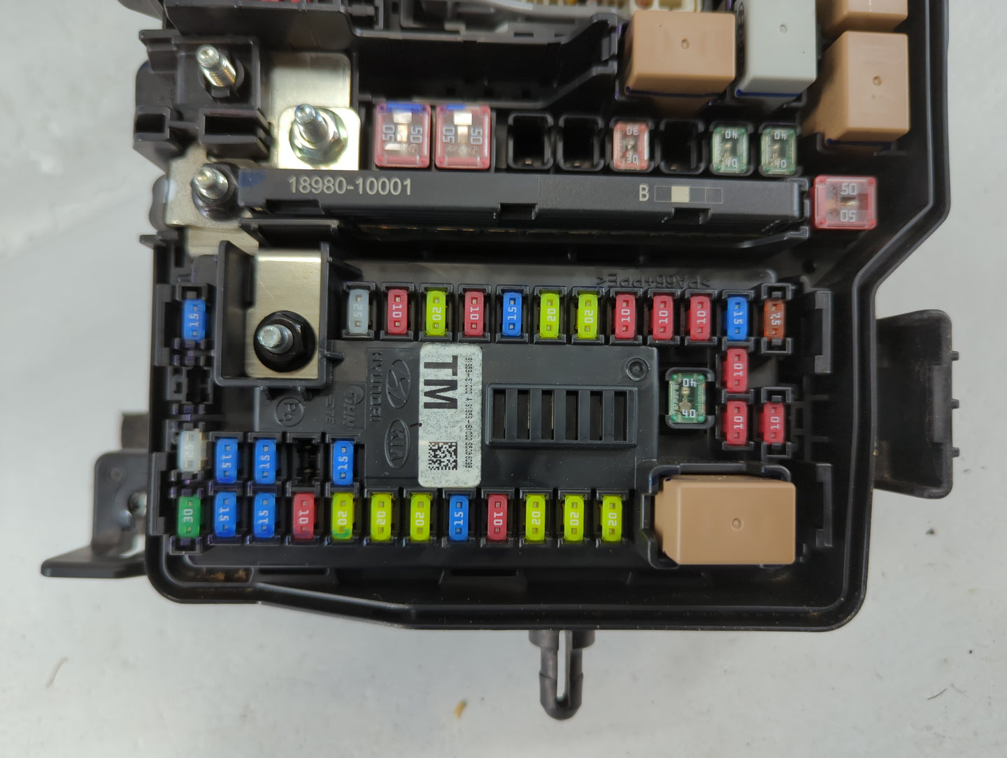 2019-2020 Hyundai Santa Fe Fusebox Fuse Box Panel Relay Module P/N:91956-S2021 Fits Fits 2019 2020 OEM Used Auto Parts - Oem