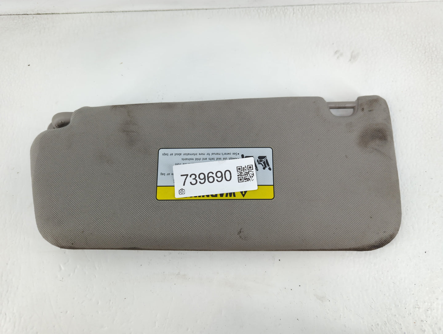 2019-2021 Hyundai Santa Fe Sun Visor Shade Replacement Passenger Right Mirror Fits Fits 2019 2020 2021 OEM Used Auto Parts -