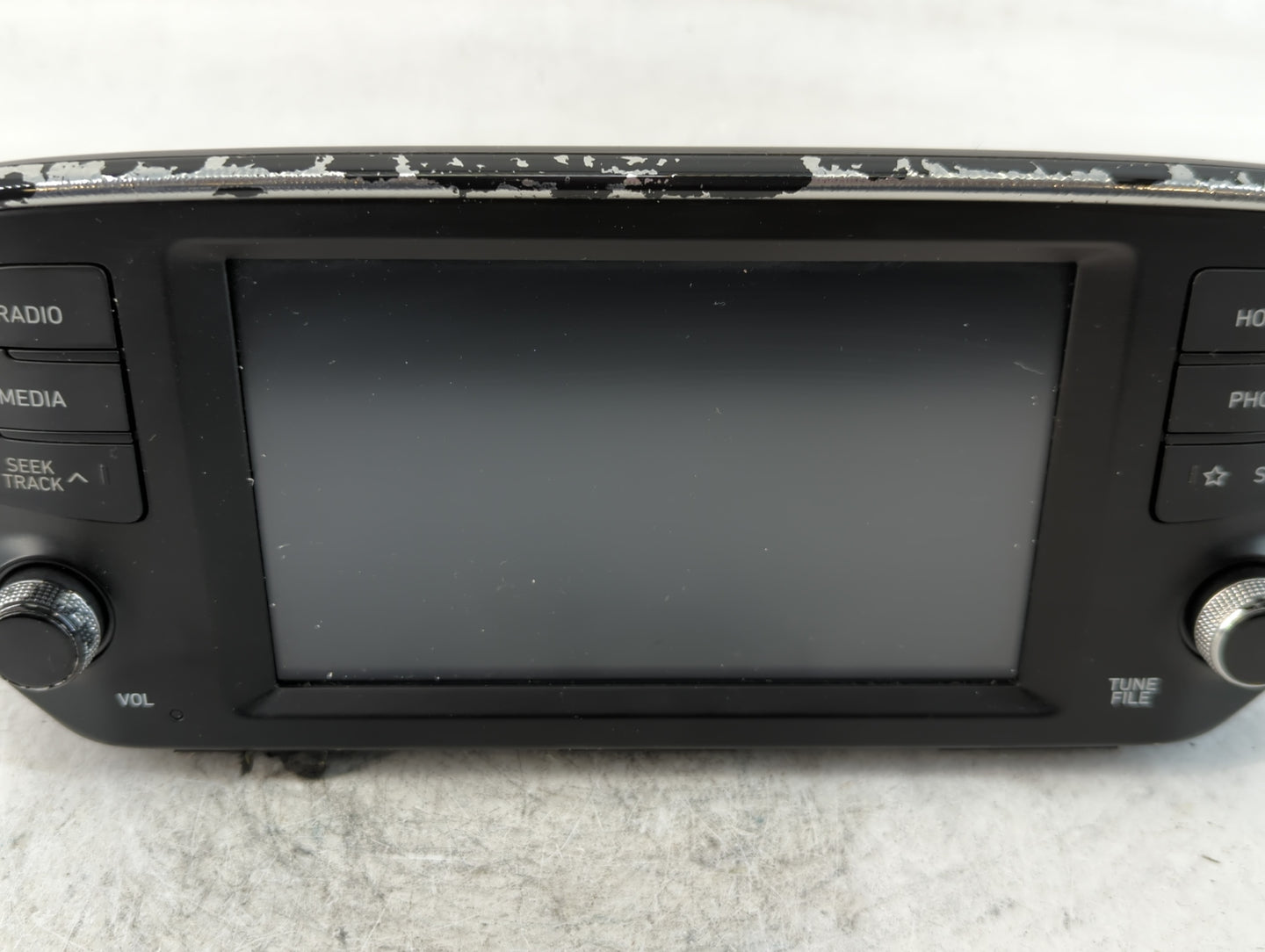2019-2020 Hyundai Santa Fe Radio AM FM Cd Player Receiver Replacement P/N:96160 Fits Fits 2019 2020 OEM Used Auto Parts - Oe