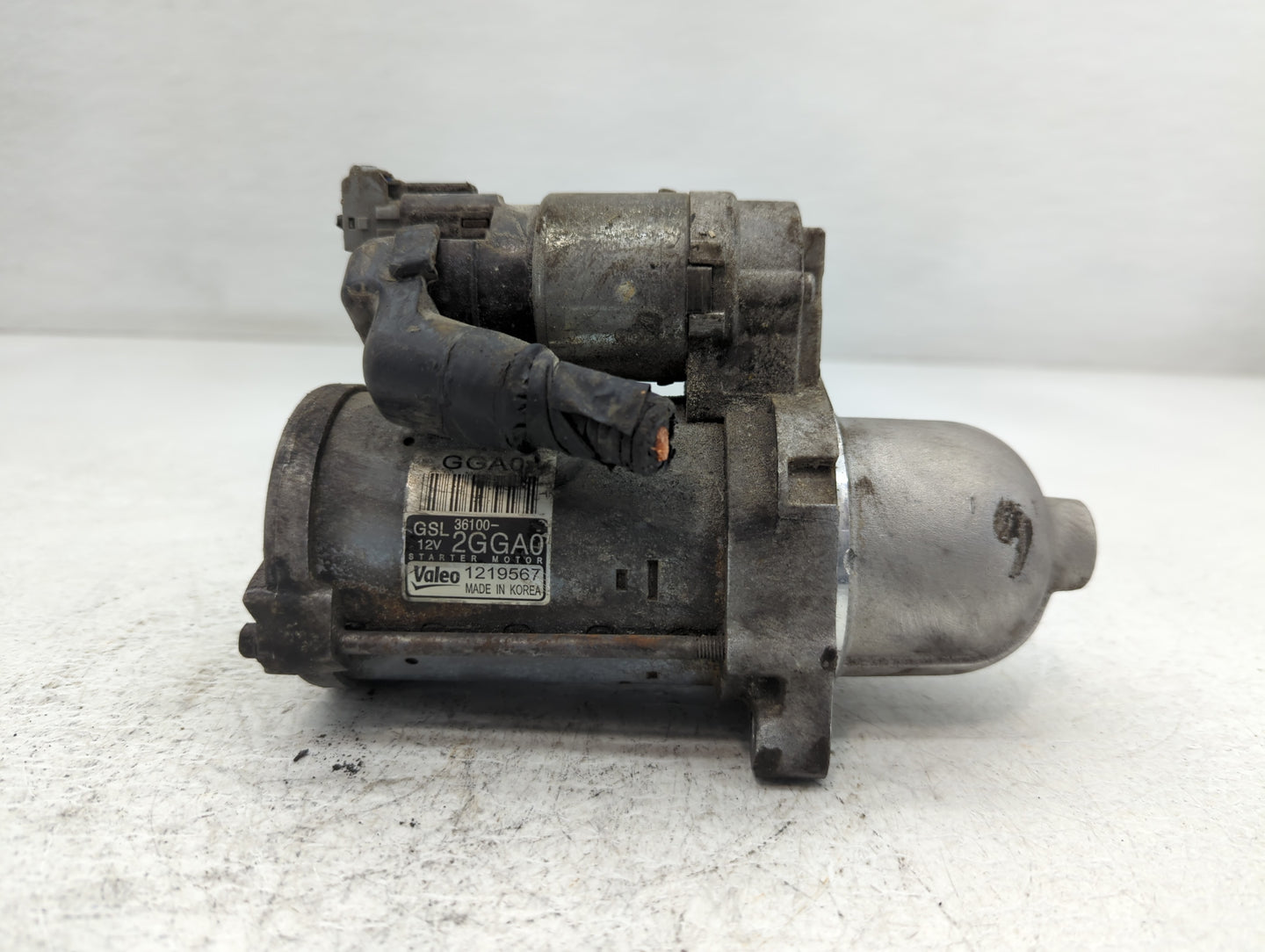 2019-2020 Hyundai Santa Fe Car Starter Motor Solenoid OEM P/N:1219567 36100-2GA0 Fits Fits 2019 2020 OEM Used Auto Parts - O