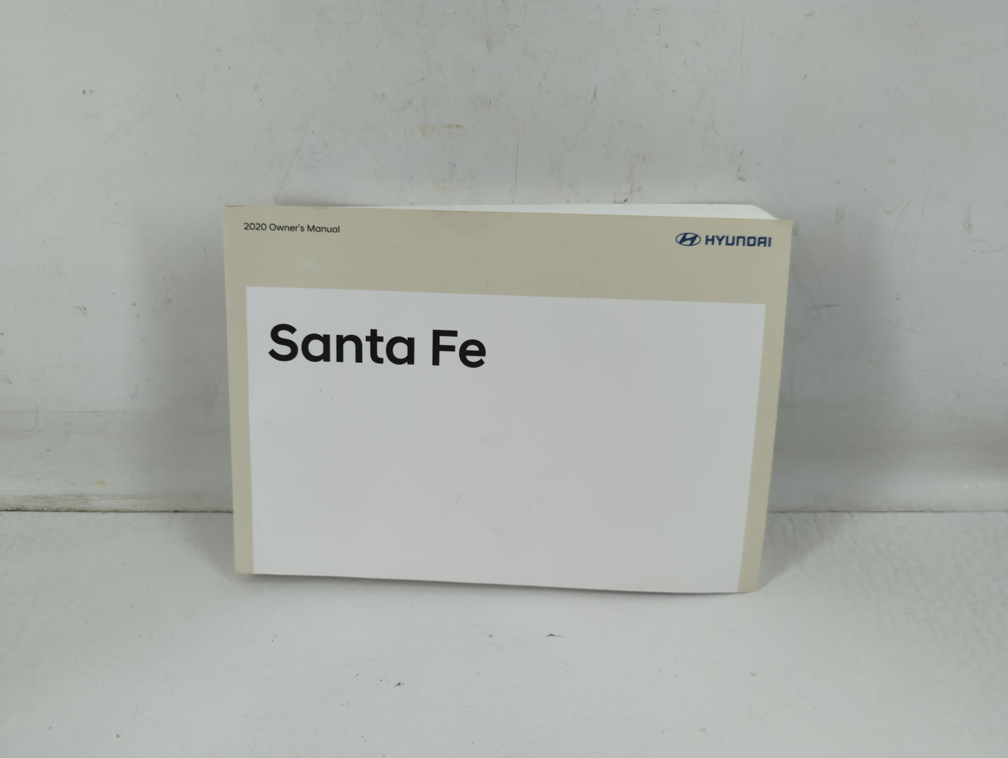 2020 Hyundai Santa Fe Owners Manual Book Guide P/N:LS2U-EU0OH OEM Used Auto Parts - Oemusedautoparts1.com