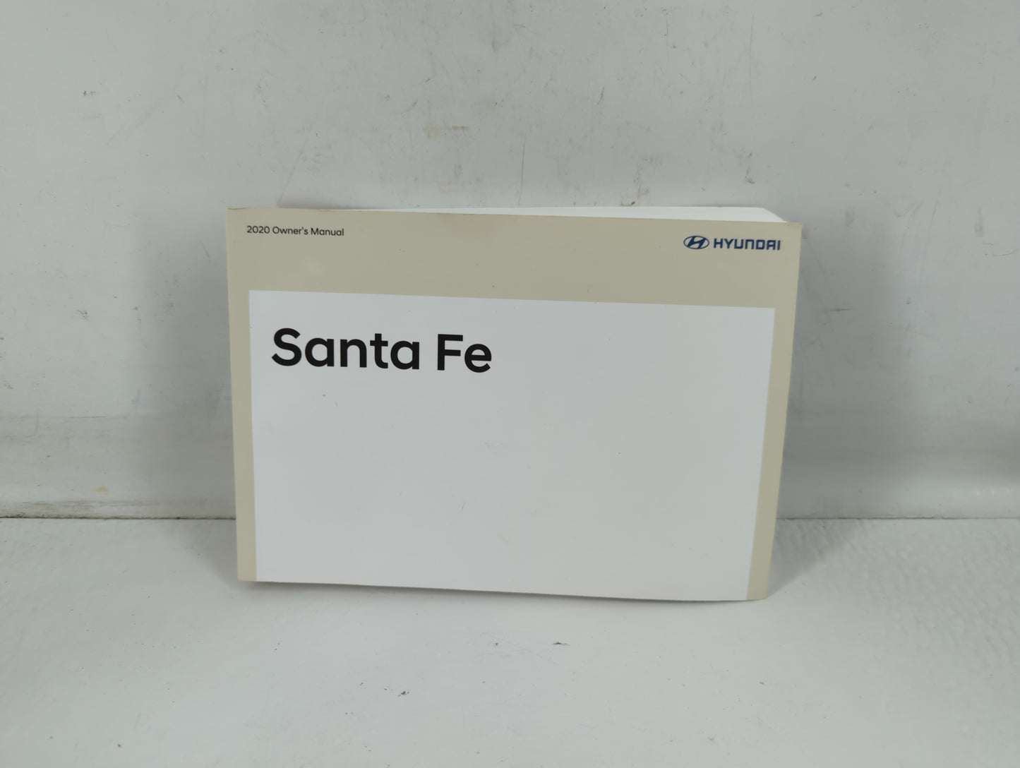 2020 Hyundai Santa Fe Owners Manual Book Guide P/N:LS2U-EU0OH OEM Used Auto Parts - Oemusedautoparts1.com