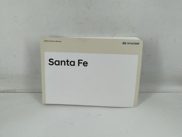 2020 Hyundai Santa Fe Owners Manual Book Guide P/N:LS2U-EU0OH OEM Used Auto Parts - Oemusedautoparts1.com