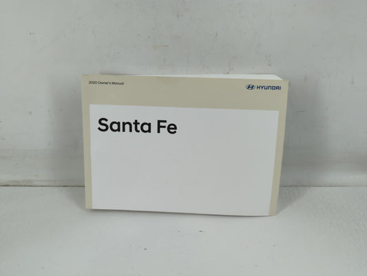 2020 Hyundai Santa Fe Owners Manual Book Guide P/N:LS2U-EU0OH OEM Used Auto Parts - Oemusedautoparts1.com