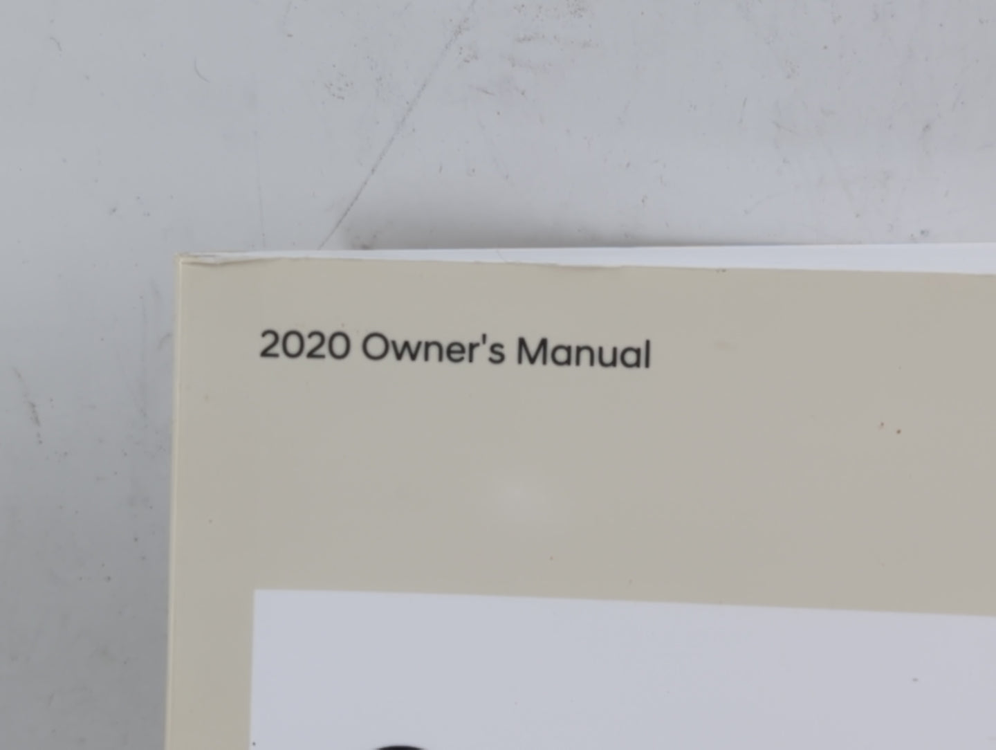 2020 Hyundai Santa Fe Owners Manual Book Guide P/N:LS2U-EU0OH OEM Used Auto Parts - Oemusedautoparts1.com