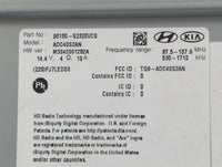 2019-2020 Hyundai Santa Fe Radio AM FM Cd Player Receiver Replacement P/N:96160-S2320VCS Fits Fits 2019 2020 OEM Used Auto P