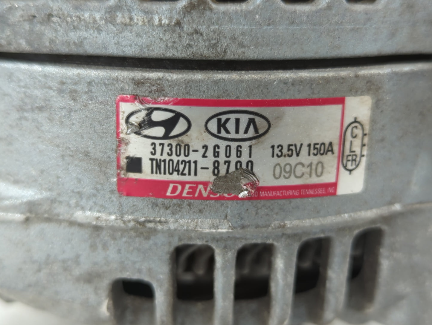 2019-2020 Hyundai Santa Fe Alternator Replacement Generator Charging Assembly Engine OEM P/N:37300-2G061 Fits OEM Used Auto 