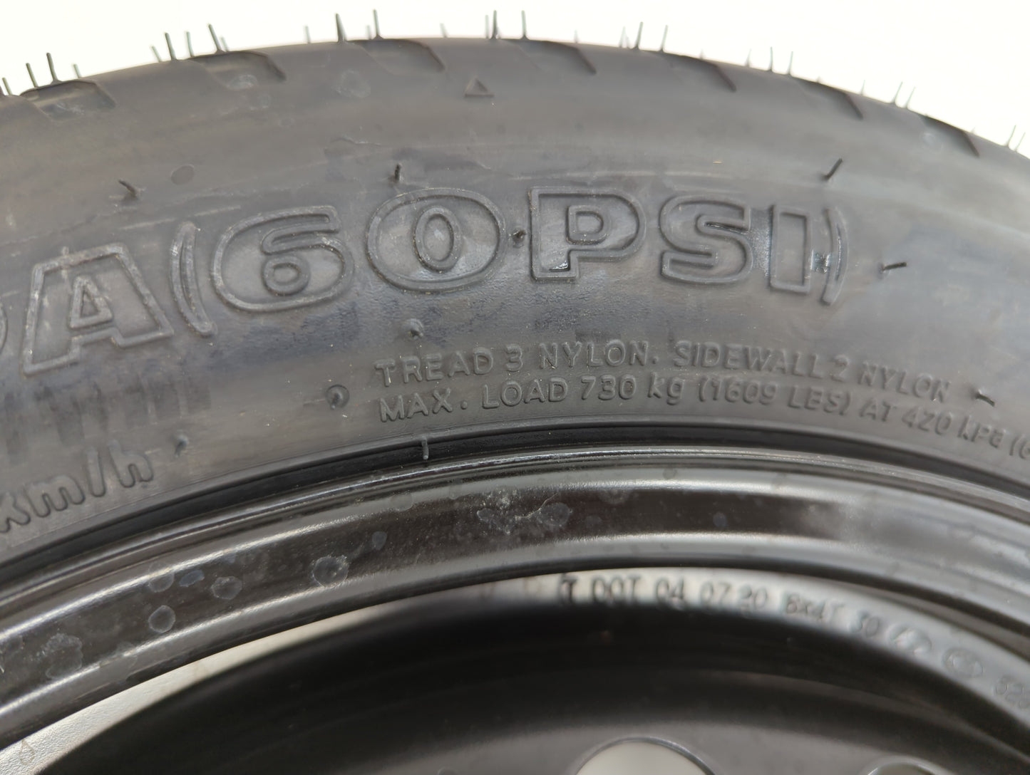 2015-2022 Hyundai Sonata Spare Donut Tire Wheel Rim Oem - Oemusedautoparts1.com