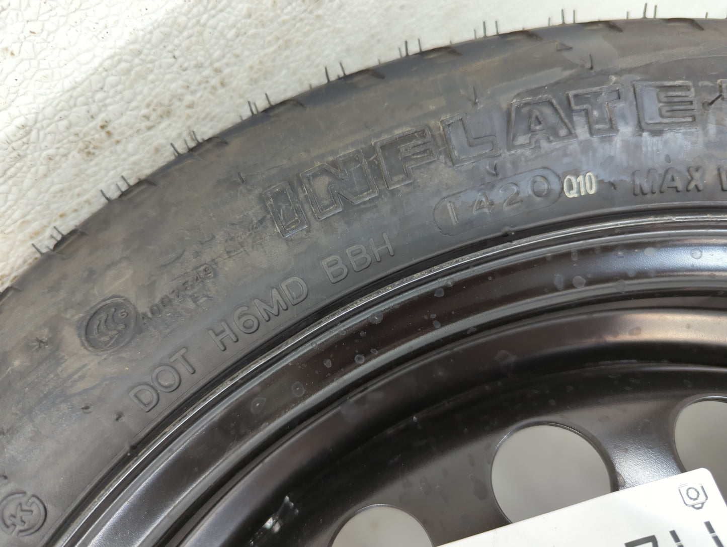 2015-2022 Hyundai Sonata Spare Donut Tire Wheel Rim Oem - Oemusedautoparts1.com