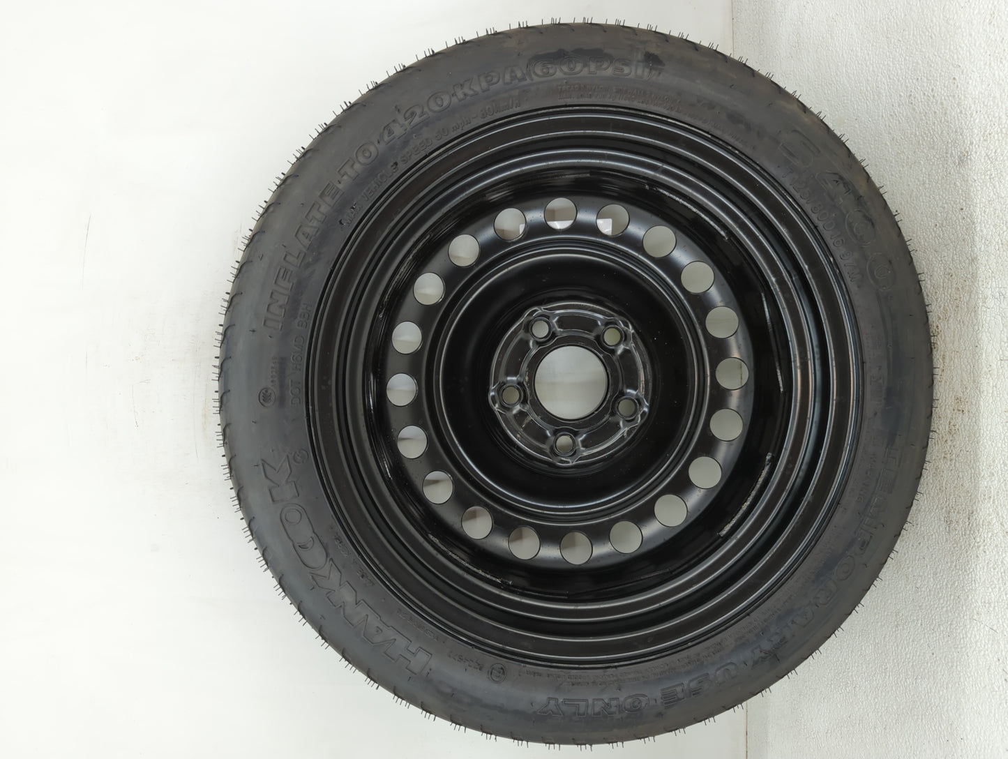 2015-2022 Hyundai Sonata Spare Donut Tire Wheel Rim Oem - Oemusedautoparts1.com